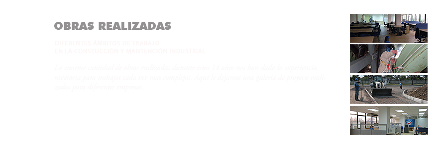 Obras Ralizadas