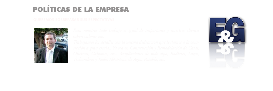Políticas de la página